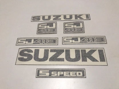 Suzuki SJ/Samurai Stickers