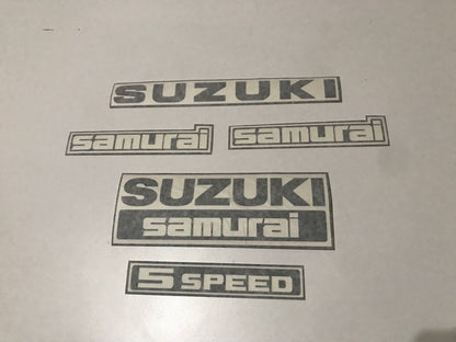 Suzuki SJ/Samurai Stickers